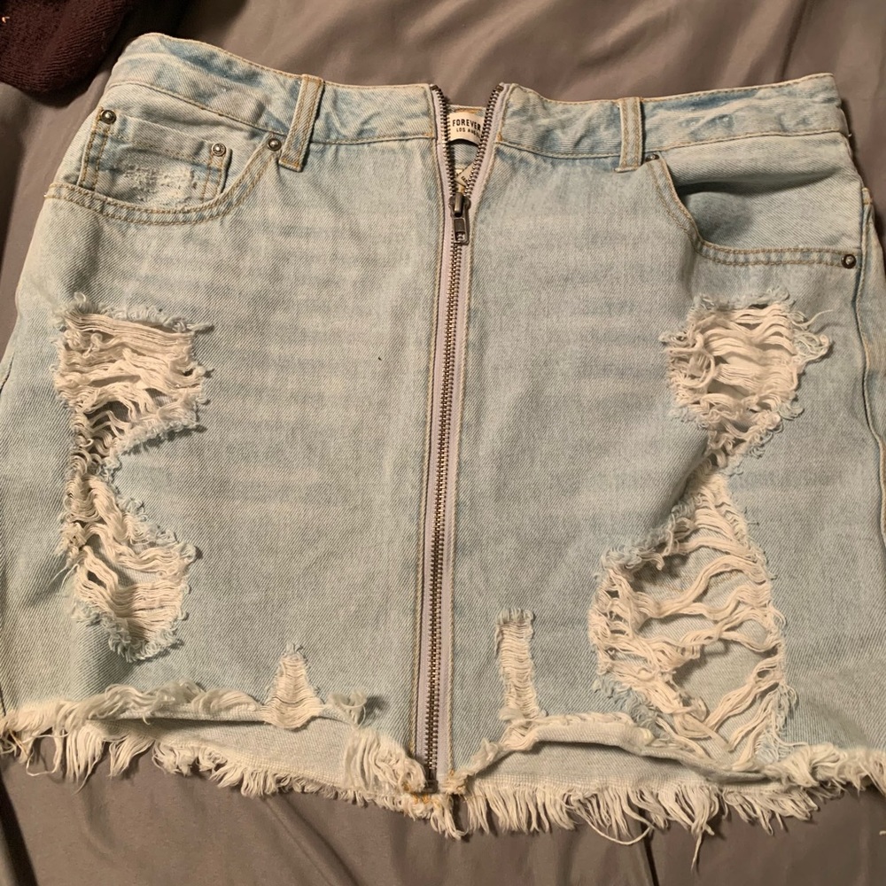 Forever 21 Jean skirt